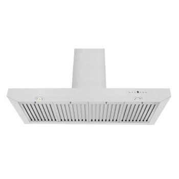 ZLINE 48" Convertible Vent Wall Mount Range Hood in Stainless Steel (KE-48)