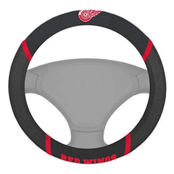 Fan Mats 14792 Nhl Detroit Red Wings Steering Wheel Cover