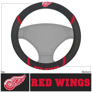 Fan Mats 14792 Nhl Detroit Red Wings Steering Wheel Cover