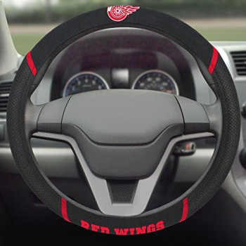 Fan Mats 14792 Nhl Detroit Red Wings Steering Wheel Cover