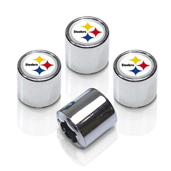 Pittsburgh Steelers Valve Stem Caps 4-Pack