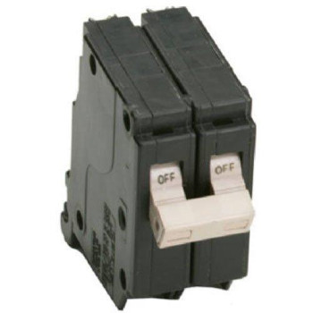 EATON CHF240 Series 40A DP Circ Breaker, Black