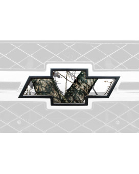 Mossy Oak Graphics - 14010-Wr Universal Winter Auto Emblem Skin - Easy To Install Vinyl Wrap - Fits Any Auto Emblem On Trucks, Cars, Or Suvs