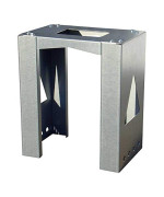 Qualarc MB-PLSM-8002 Allux Series MailBoxes Small Mounting Base for Mail/Parcel Boxes