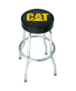 Plasticolor 004776R01 Caterpillar Cat Logo Garage Stool , Black