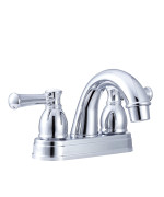 Dura Faucet DF-PL620L-CP RV Designer Two Handle Arc Spout Bathroom Faucet (Chrome)