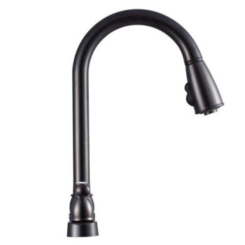 Dura Faucet Df-Pk350L-Vb Rv Metallic Plating Over Abs Plastic Two-Handle Pull-Down Kitchen Sink Faucet (Venetian Bronze)