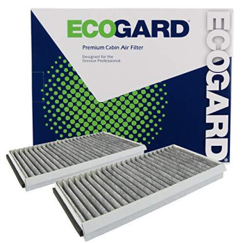 Ecogard Xc26078C Premium Cabin Air Filter With Activated Carbon Odor Eliminator Fits Bmw 530I 2004-2007, 528I 2008-2010, 525I 2004-2007, 650I 2006-2010, 535I 2008-2010, 530Xi 2006-2007