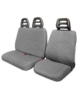 Cora 001702392 Van Seat Covers, Graffiti Grey