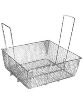 Pitco P6072180 Fry Basket W/Two Handles Front Hook 16.75" X 17.5" X 6" Large Batch 225-1027