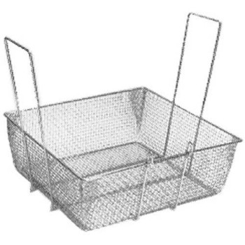 Pitco P6072180 Fry Basket W/Two Handles Front Hook 16.75" X 17.5" X 6" Large Batch 225-1027