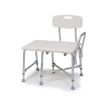 Lumex Bariatric Tub Transfer Bench & Shower Chair, 600 lb. Weight Capacity, 7925A-1