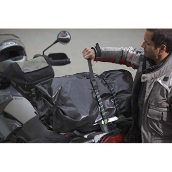 Rok Straps Rok-10050 Black/Reflective 18 - 60 Motorcycle/Atv Adjustable Stretch Strap
