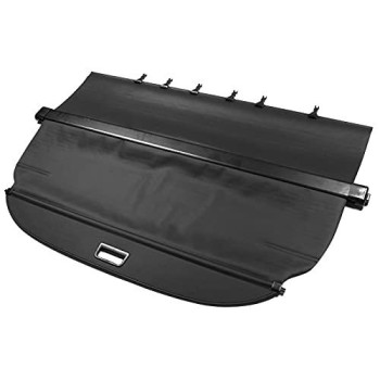 Cargo Cover Compatible With 2002-2006 Honda Crv, Factory Style Unpainted Black Luggage Cover Trunk Liner Privacy Shade By Ikon Motorsports, 2003 2004 2005