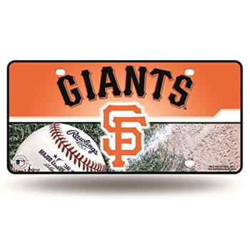 Mlb San Francisco Giants Metal Auto Tag