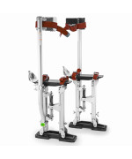 GypTool Pro 18" - 30" Drywall Stilts - Silver