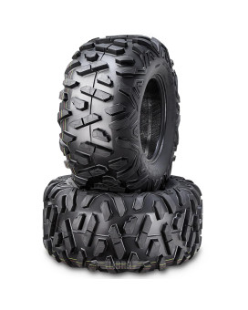 Set 2 Wanda Atv Utv Tires 25X10-12 25X10X12 6Pr Bighorn Style