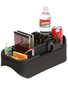 Texas Saddlebags Clutter Catcher(R) Universal Floor Consoles Black (50811)