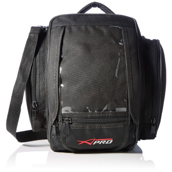 A-Pro Tank Bag Motorbike Textile 5Lt Coupled Corner Magnetic Black