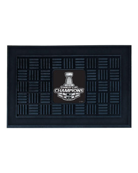 Fanmats 16957 Los Angeles Kings Stanley Cup Champions Medallion Door Mat
