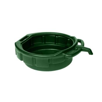 Wirthco 32955 Funnel King Green Oilcoolant Drain Pan With E-Z Grip Handle And Pour Spout - 4 Gallon