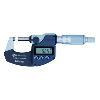 Mitutoyo 293-240-30 Digimatic Micrometer, No-Output, 0-25 Mm