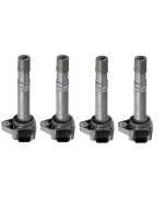 Ena Set Of 4 Ignition Coil Pack Compatible With Civic Acura 2002 2003 2004 El 2001 2002 2003 2004 2005 Civic 1.7L L4 Replacement For C1460 Uf-400 Uf400