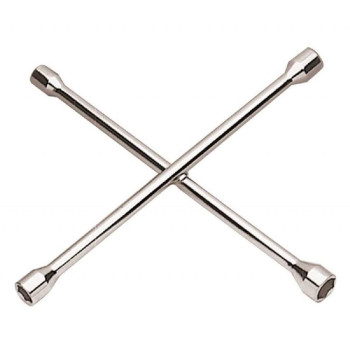 Cora 000120023 Tyre Lug Cross Wrench, Chrome