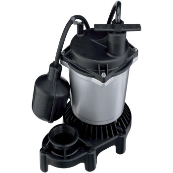 Flotec FPZS50T Submersible Sump Pump with Tethered Float Switch, 4200 GPH, 1/2 Hp, 115 Vac, 60 Hz