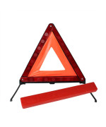 Simply Swt1Foldable Warning Triangle, Complied With Ece R27 European Standards, Convenient Carry Box, Highly Reflective Design Clearly Alert