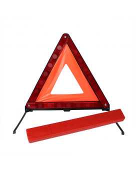 Simply Swt1Foldable Warning Triangle, Complied With Ece R27 European Standards, Convenient Carry Box, Highly Reflective Design Clearly Alert