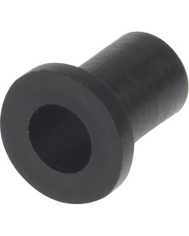 The Hillman Group 58074 0.312 O.D. Nylon Flanged Bushing, Number-1/4, 30-Pack , Black