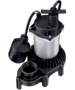 Flotec FPZS33T Submersible Sump Pump with Tethered Float Switch, 3600 GPH, 1/3 Hp, 115 Vac, 60 Hz