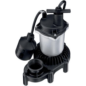 Flotec FPZS33T Submersible Sump Pump with Tethered Float Switch, 3600 GPH, 1/3 Hp, 115 Vac, 60 Hz