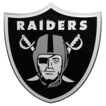 Siskiyou Sports Nfl Oakland Raiders Large Logo Hitch Cover, Class Ii & Iii