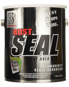 Kbs Coatings 4502 Satin Black Rustseal - 1 Gallon