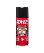 Sta-Bil (22004 Starting Fluid - Prolongs Starter Life - Upper Cylinder Lube - For Gasoline And Diesel Engines - Guaranteed Faster Starts Down To -65F, 11 Oz.