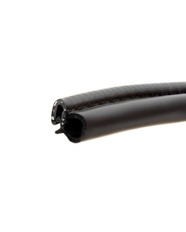 Door Rubber Seal Fits Gap 0.27 To 0.5 Inch (7-12Mm), Length 20 Feet (6.10 Meter)