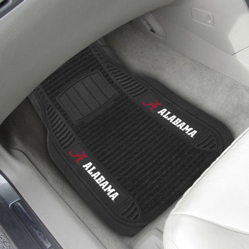 University Of Alabama 2 Piece Deluxe Car Mat Set