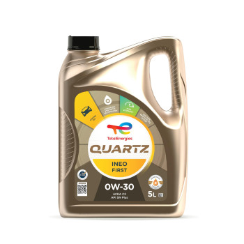 Total Quartz Ineo First 0W-30 Synthetisches Low Saps Pkw Motorenal Im 5 Ltr Kanister