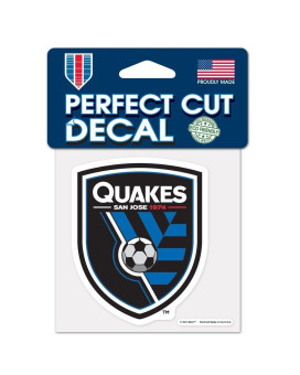 Soccer San Jose Earthquakes Perfect Cut Color Decal 4 X 4