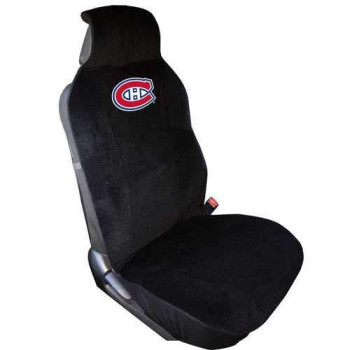 Fremont Die Nhl Montreal Canadiens Car Seat Cover, Standard, Black/Team Colors