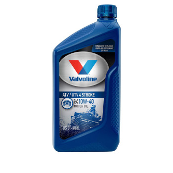 Valvoline 4-Stroke Atvutv Sae 10W-40 Motor Oil 1 Qt