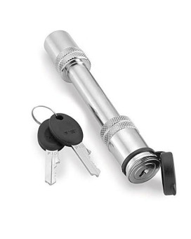 Black Horse Stainless Steel Stainless Steel Hitch Lock Compatible With - Universal Fits 2In Hitch Receiver