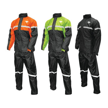 Nelson-Rigg Unisex Adult Motorcross-Motorcycles Nelson Rigg Sr 6000 Org 02 Md Stormrider Motorcycle Rain Suit 2 Piece Orange Black Md , Orangeblack, Medium Us