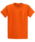 Joes Usa Heavyweight 61-Ounce, 100 Cotton T-Shirts-6X-Orange