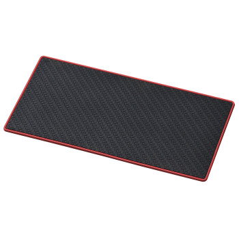 Seiwa Non-Slip Mat Slip Sheet Carbon Pattern Black W857