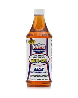 Lucas Oil 10865 Anti-Gel Cold Weather Diesel Additive - 32 Fl. Oz.