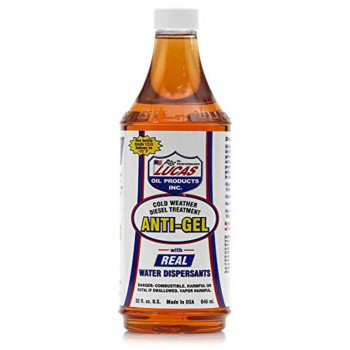 Lucas Oil 10865 Anti-Gel Cold Weather Diesel Additive - 32 Fl. Oz.