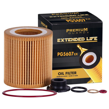 Premium Guard Oil Filter, Extended Life Premium Guard5607Ex Fits Bmw 2007-18 X5, 2007-13 328I, 2013-17 X3, 2012-16 328I, 2007-17 X3, 2007-15 335I, 2013-16 328I Xdrive, 2009-13 328I Xdrive